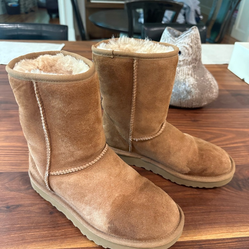 UGG Tan Sheepskin Boots